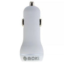Moki Car Charger Type C + USB 3.0 White