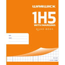 Warwick 1H5 Exercise Book 10mm Quad 36 Leaf