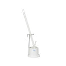 Vikan White Ergonomic Toilet Brush with Bowl