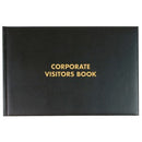 Milford Visitors Book Corporate 205 x 300mm 192 Page Black