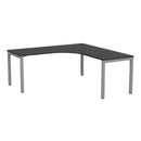 Cubit Workstation 1800Wx1800Wx700D Black Top / Silver Frame