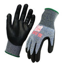 Paramount Safety Apud Arax Touch Cut 5 Glove Cut Resistant Pu Palm Grey Size 11 Pair