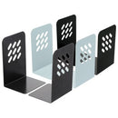 Marbig Bookends Non-Slip Base Black Pair