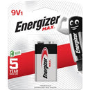 Energizer Max 9V Battery Alkaline Each
