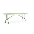 Life Folding Table 2.4m Solid Top Rectangle