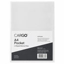 Cargo L Shaped Pockets A4 150 Micron Clear Pack 12