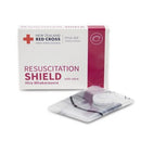 Red Cross Resuscitation Face Shield Valved