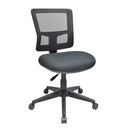 Buro Metro II Connect Task Chair Mesh Mid Back without Foot Ring Black