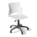 Punch Chair Swivel Base White