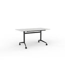 Team Flip Table 1400W x 700D White / Black