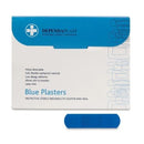 Dependaplast Plasters Food Area 7 x 2cm Blue Box 100