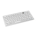Kensington Keyboard Dual Multi Device Wireless Compact Silver