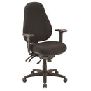 Persona 24/7 Chair With Adjustable Arms Unassembled Black