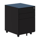 Pryme Cube Mobile Pedestal Steel Locking 600H x 300W x 500D Black