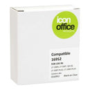 Icon Compatible LetraTag Labelling Tape 12mm x 4m Black On Clear
