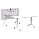 Pryme Flip Table 1800x900 Snow / White