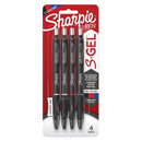 Sharpie S-Gel Gel Ink Pen Retractable Fine 0.7mm Assorted Colours Pack4