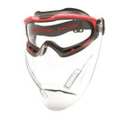 Scope Spartan Red Frame Goggle/visor Titanium Af/as Clear Lens