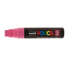 Uni Posca Paint Marker Chisel Tip Extra-Broad 15.0mm Pink