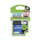 Dymo D1 Labelling Tape Durable 12mm x 5.5m Black On White