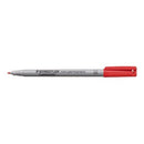 Staedtler Lumocolor Overhead Projection Pen Water Soluble Medium Assorted Colours Set 4