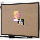 Quartet Penrite Pinboard Black Wood Frame 280 x 430mm Cork