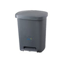 Oates Pedal Bin 30L 390 x 369 x 475mm Grey