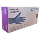 Pomona Vinyl Gloves Food Grade Powder Free Medium Blue Box 100