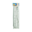 Jackson 6-way Powerboard Surge Protected With 2x Double Spaced Ports