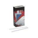 GBC Binding Coil Plastic 21 Ring 12mm White Box 100
