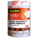 Scotch 502 Office Tape 18mm x 66m Pack 8
