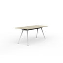 Team Boardroom Table 1800W x 800D Nordic Maple / White