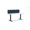Boyd Desk Screen 1200Wx400H Navy Peony