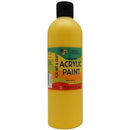 5 Star NZACRYL Acrylic Paint 500ml Cool Yellow