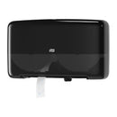 Tork T2 Twin Mini Jumbo Toilet Roll Dispenser Black 555508