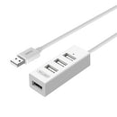 Unitek USB-A 2.0 4-Port Hub Plug & Play
