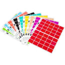 Filecorp C-Ezi Lateral File Labels Colour Flash 24 x 31mm Purple Sheet 40