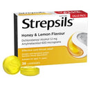 Strepsils Lozenges Honey & Lemon Soothing Pack 36