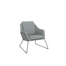 Tetra Leisure Chair Single Seater Grey - Stylish Comfort for Any Space