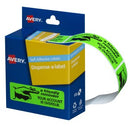 Avery Pre-Printed Dispenser Labels 'Friendly Reminder' 937261 64 x 19mmPack 125