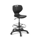 Omni Highlift Architectural Swivel Chair Black