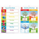 LCBF Wall Chart Poster Weeks and Months 500 x 740mm