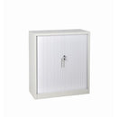 Milano Storage Steel Tambour 900W x 1020H White