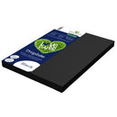 Colour Paper Card 210gsm A4 Black Pack 100