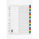 Icon Dividers Polypropylene 20 Tab A4 White