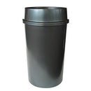 Maxi Tilt Top Tidy Plastic Rubbish Bin 60L 420x750mm Titanium