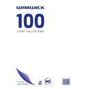 Warwick Writing Pad Ruled A4 100 Leaf