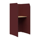 Sonic Focus Standup Pod Acoustic 1800H x 900L x 850D Maroon / ClassicOak