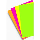 Create&Innovate Colour Paper 80gsm A3 4 Fluoro Colours Pack 100