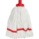 Edco Microfibre Round Mop Head Red 350g